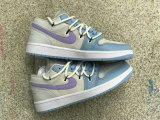 Authentic Air Jordan 1 Low University Blue/White
