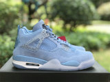 Authentic Air Jordan 4 UNC