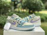 Authentic Air Jordan 1 Low University Blue/White