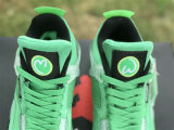 Authentic Air Jordan 4 “Wahlburger”