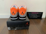 Authentic Air Jordan 3 Orange