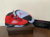 Authentic Air Jordan 5  “Raging Bull” (with wooden boxes)