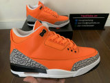 Authentic Air Jordan 3 Orange