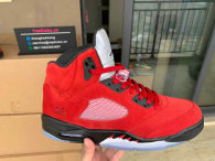 Authentic Air Jordan 5  “Raging Bull” (with wooden boxes)