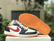 Authentic Air Jordan 1 Low Red/White