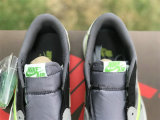 Authentic Travis Scott x Air Jordan 1 Low OG Grey/Black/Green/White