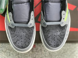 Authentic Travis Scott x Air Jordan 1 Low OG Grey/Black/Green/White