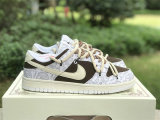 Authentic Nike Dunk Low “White Paisley”