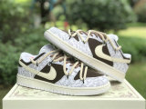 Authentic Nike Dunk Low “White Paisley”