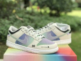 Authentic Nike Dunk Low Multi-Color/Purple/Violet