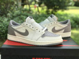 Authentic Air Jordan 1 Low OG “Atmosphere Grey”