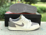 Authentic Air Jordan 1 Low OG “Atmosphere Grey”