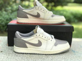 Authentic Air Jordan 1 Low OG “Atmosphere Grey”