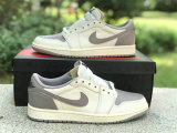 Authentic Air Jordan 1 Low OG “Atmosphere Grey”