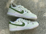 Authentic Nike Dunk Low White/Light Green