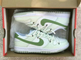 Authentic Nike Dunk Low White/Light Green
