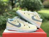 Authentic Nike Dunk Low Ice Blue/White