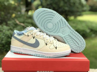 Authentic Nike Dunk Low Ice Blue/White