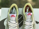 Authentic Travis Scott x Air Jordan 1 Low GS Brown/Green/White