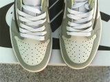 Authentic Travis Scott x Air Jordan 1 Low GS Brown/Green/White