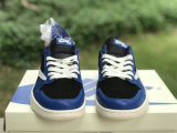Authentic Travis Scott x Air Jordan 1 Low GS Black/Blue/White
