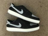 Authentic Air Jordan 1 KO Low GS “Shadow”