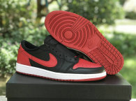 Authentic Air Jordan 1 Low OG GS “Bred”