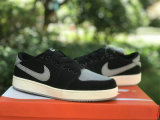 Authentic Air Jordan 1 KO Low GS “Shadow”