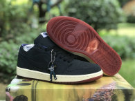 Authentic Eastside Golf x Air Jordan 1 Low GS Midnight Navy-Burnt Sunrise-White