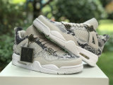 Authentic Air Jordan 4 Premium “Snakeskin”