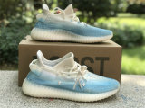 Authentic Y 350 V2 Bone/Light Blue