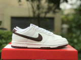 Authentic Nike Dunk Low Night Maroon/White
