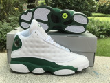 Authentic Air Jordan 13 Rerto White/Clover