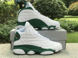 Authentic Air Jordan 13 Rerto White/Clover
