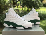 Authentic Air Jordan 13 Rerto White/Clover