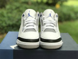 Authentic Fragment x Air Jordan 3 Blue/White/Black