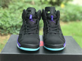 Authentic Air Jordan 6 Black/Bright Concord-Aquatone