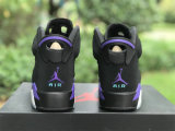 Authentic Air Jordan 6 Black/Bright Concord-Aquatone