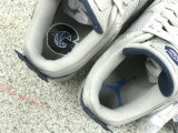 Authentic Air Jordan 4 Grayness/White