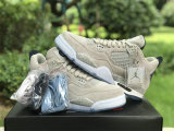 Authentic Air Jordan 4 Grayness/White
