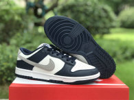 Authentic Nike Dunk Low Midnight Navy/Grey/White