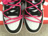 Authentic Nike Dunk Low Black/Pink/White