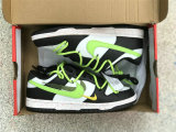Authentic Nike Dunk Low Black/Green/White