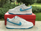 Authentic Nike Dunk Low Light Blue