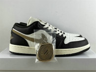 Authentic Air Jordan 1 Low Shadow Brown