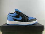Authentic Air Jordan 1 Low Blue/White/Black