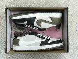 Authentic Travis Scott x Air Jordan 1 Low Black/Mocha/White