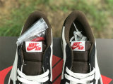 Authentic Travis Scott x Air Jordan 1 Low Black/Mocha/White