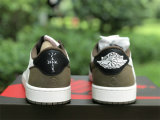 Authentic Travis Scott x Air Jordan 1 Low Black/Mocha/White