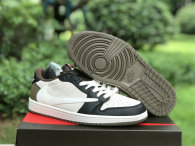 Authentic Travis Scott x Air Jordan 1 Low Black/Mocha/White